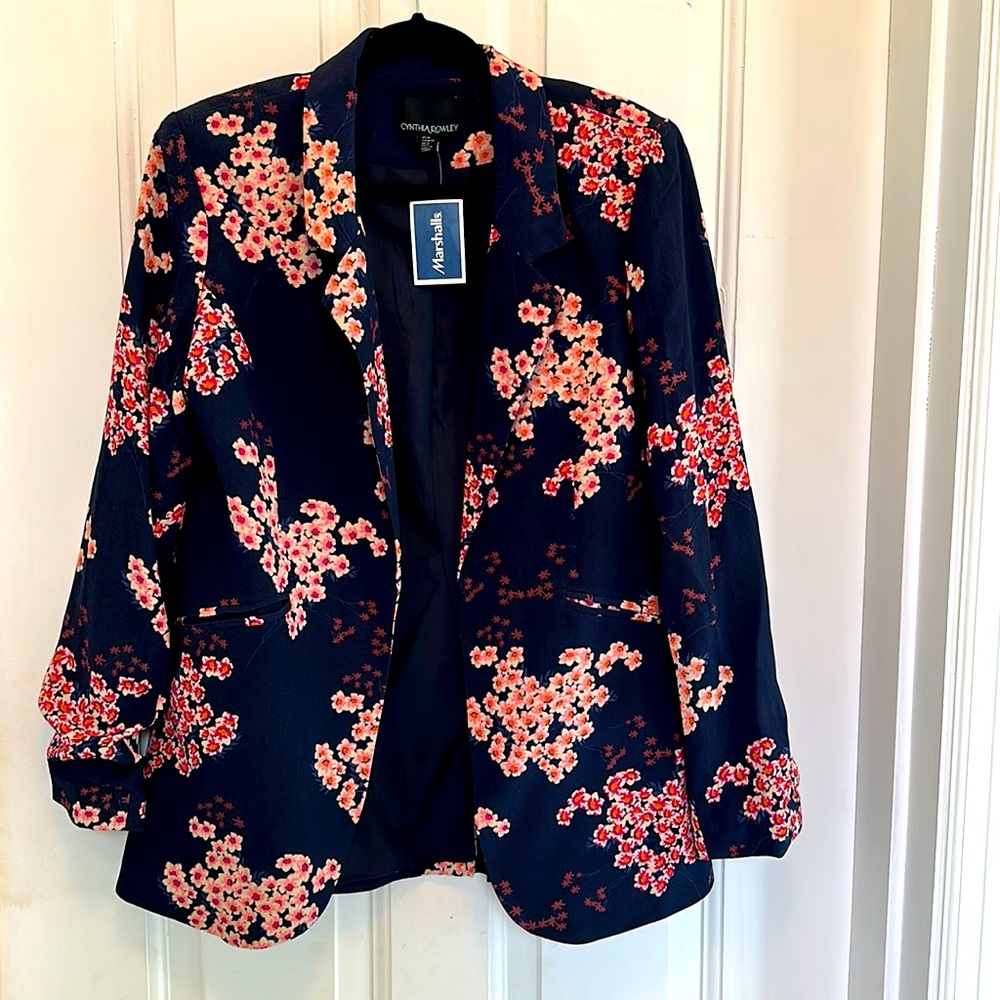 Floral Blazer